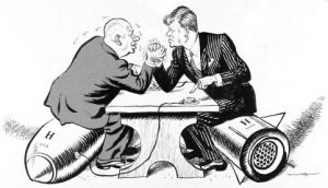 JC History Tuition - Cold War Notes - Cuban Missile Crisis - Arm Wrestling