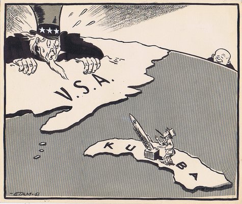 Cuban Missile Crisis Cuban Missile Crisis Easy Cartoon - Peterson Wisted